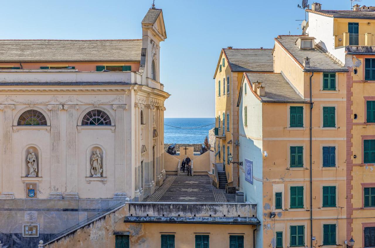 Casa Marina Relax Con Vista Sul Mare Daire Camogli Dış mekan fotoğraf
