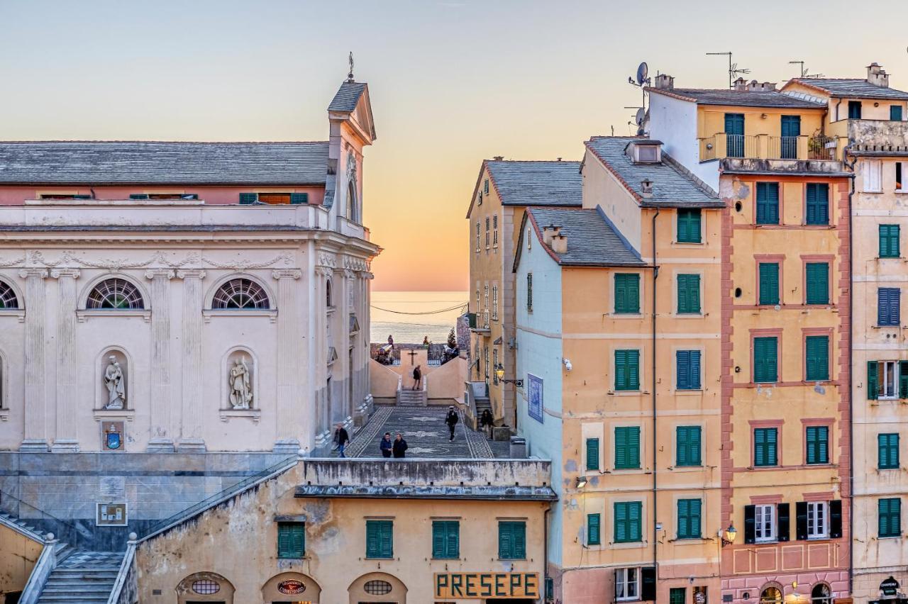 Casa Marina Relax Con Vista Sul Mare Daire Camogli Dış mekan fotoğraf