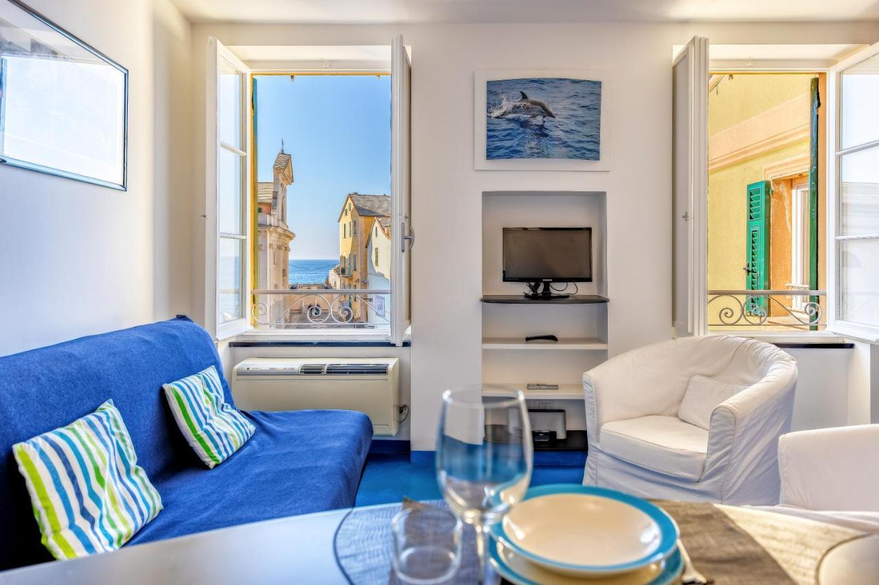 Casa Marina Relax Con Vista Sul Mare Daire Camogli Dış mekan fotoğraf